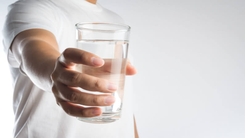 Drinking an adequate amount of water is essential for managing gout
